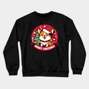 Christmas Corgi Crewneck Sweatshirt